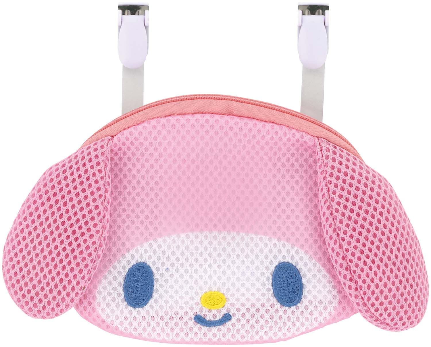 

Skater Outing Pocket with Shoulder Sanrio My Melody Die-Cut Pouch/Pochette, Mesh, Strap, 2-Way, ODKPM2D-A