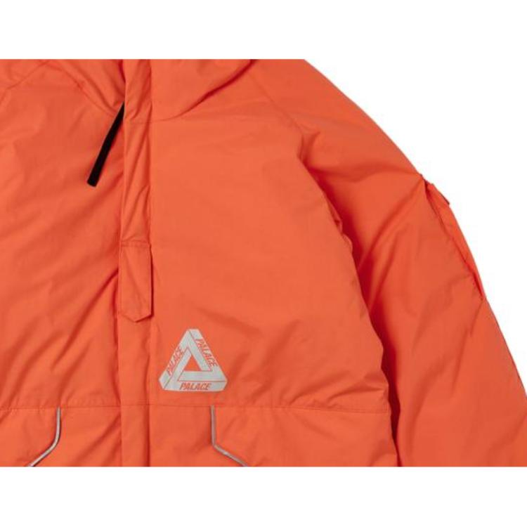 Palace P-Tech Kapuzenjacke Orange Unisex Oberbekleidung P25JK062