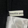 Beautifulpeople Black 1025204003 Cotton High Neck Knitting Dress Dress 36 blackUsed