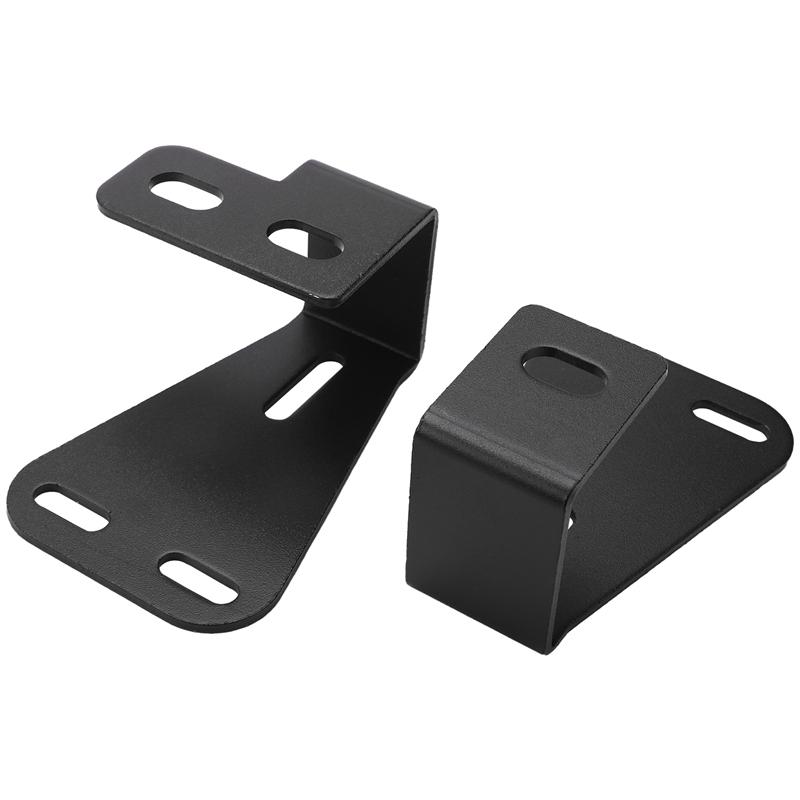 High Lift Hinge Mounting Hood Bracket Hi-Lift Jack for Jeep Wrangler CJ 1944-1986 / YJ 1987-1995 / TJ 1997-2006 (Pair