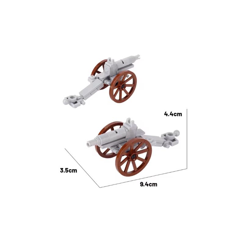 MOC Military Building Block Set Weapons War Army Accessories Soviet Army Characters Cannon Carts Launchers Tents Block Bricks Gift Presents Toy