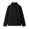 Women's Faux Suede Button Jacket Oversized Gathered Hem Short Length Coat Casual Vintage Outerwear With Pockets