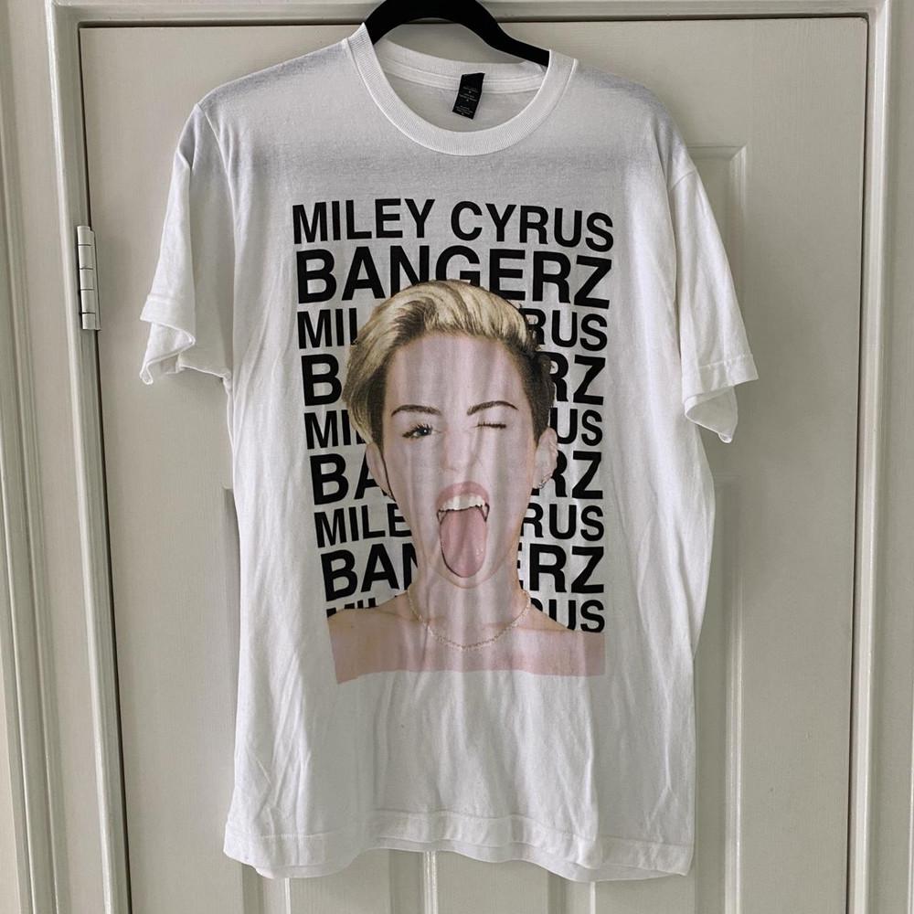 Miley Cyrus Bangerz Tour Merch never worn Shirt BL653 Unisex T-Shirt XXL