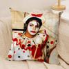 Singer Mmichael Jackson Cushion Cover Silky Short Plush Sofa Pillow Cover Hidden Zipper Soft Dustproof Case for Home Decor