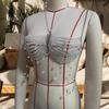 Fashion Bikini Chains Beach Body Chains Bra Beaded Chest Chain Body Accessories Jewelry for Raves Party Beach Clubwear
