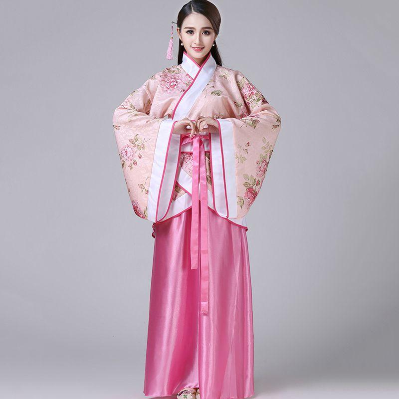 Traditional Chinese Ancient Costume Woman Tang Dynasty Dress Fairy Cosplay Hanfu