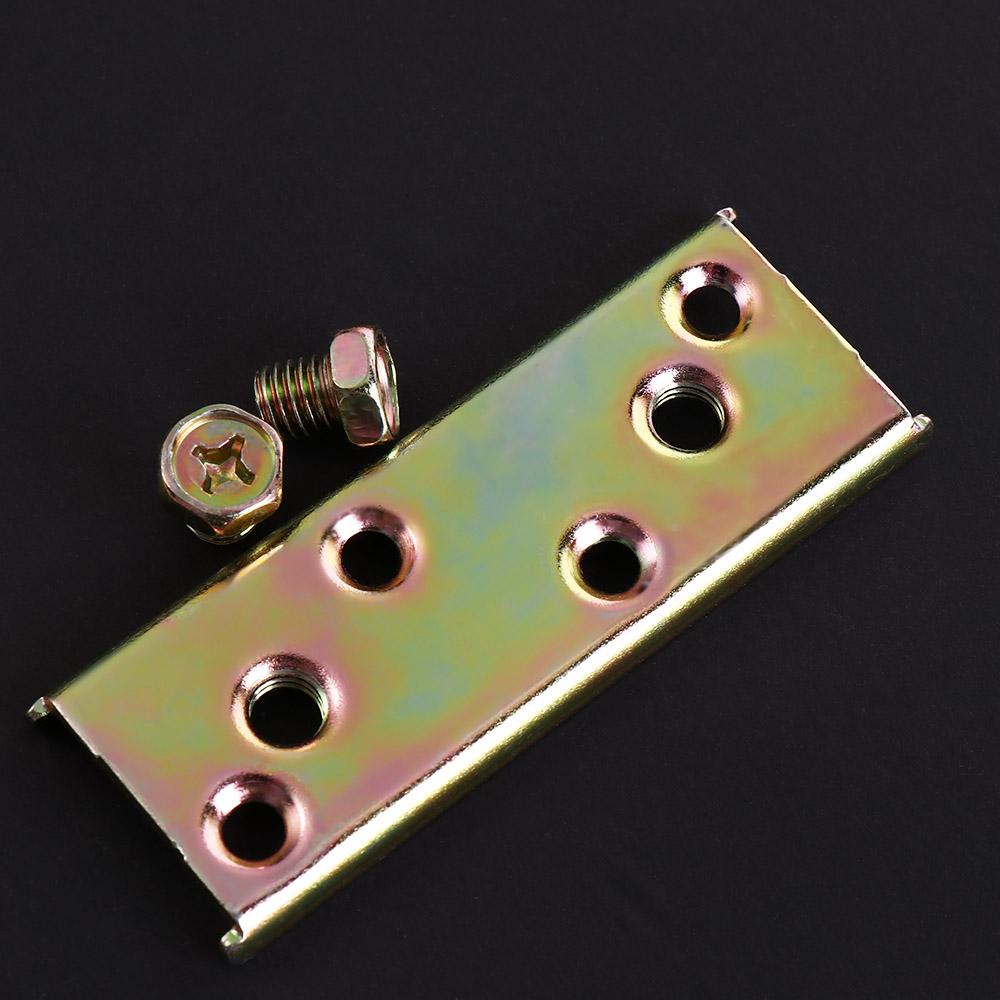 4 sady Pevné spojky postelových lišt bez drážky Spojky čel postele Držáky rámu postele Čela postele