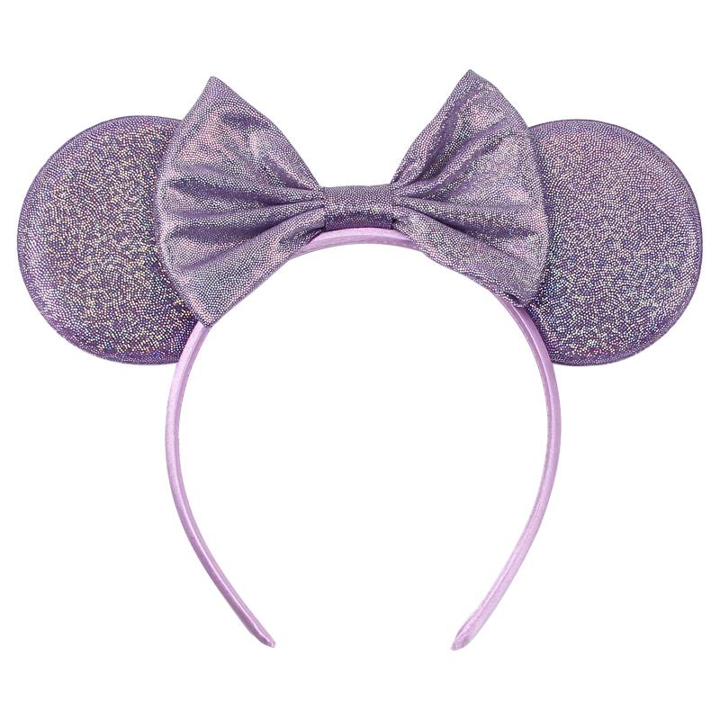 Einfarbiger Mausohren-Stirnband für Mädchen Frauen Geburtstagsparty Haarband Festival Cosplay Haarschmuck