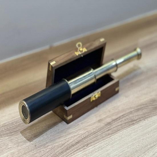 Handmade Brass Pirate Telescope Dollond London Nautical Gift