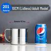 High-Quality Stainless Steel Water Cup with Handle for Kindergarten and Home Use