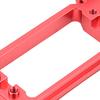 RC Front Rear Bumper Mount Servo Mount Set Aluminum Alloy Bumper Mount Servo Mount for   1Celsius10 RC Crawler Car