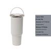 40oz Double-Walled Thermos Cup with Fashionable Lid for Outdoor and Car Use