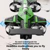 Land & Air 2 In 1 Stunt Toy Vehicle Dual-Mode Foam Remote Control Drifting Model Car Perfect Gift For Kids And Adults