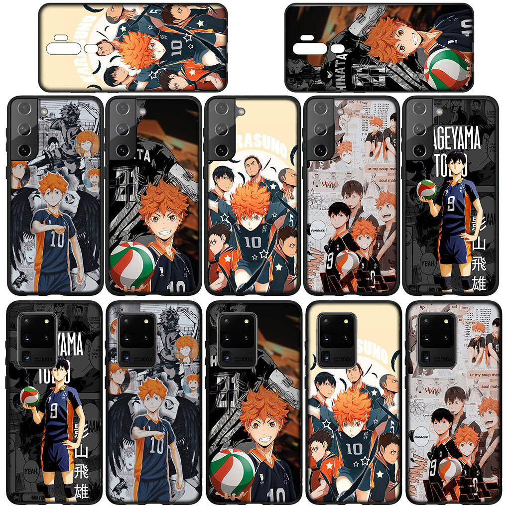 for Motorola Moto Edge 70 60 50 G54 G86 Samsung Galaxy S25 iPhone 17 16 15 Xiaomi Redmi Note 14 Pro Max Phone Case Cartoon Hinata Shoyo Haikyuu Cover