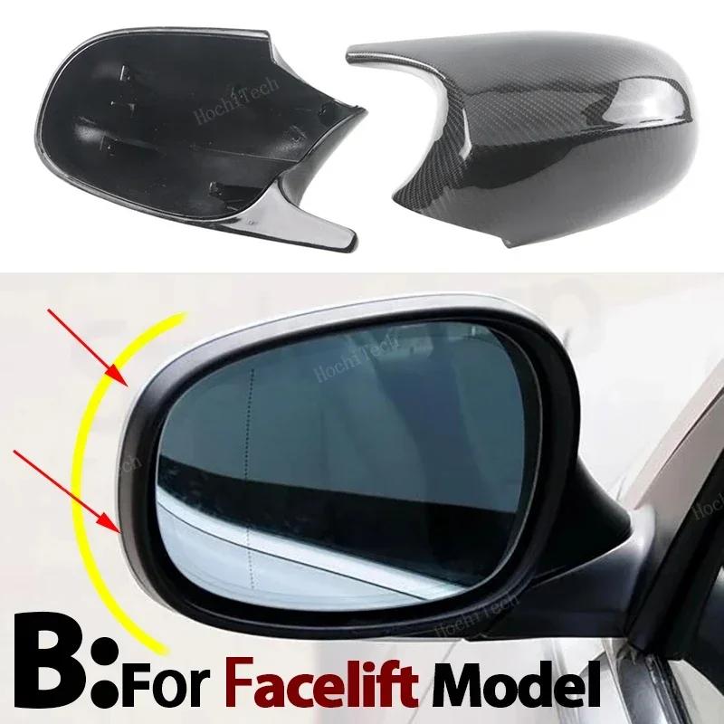 

Glossy Carbon fiber Rearview Exterior Side Mirror Caps for BMW E90 E91 E92 E93 E81 E87 E82 E88 3 1 Series M Accessories