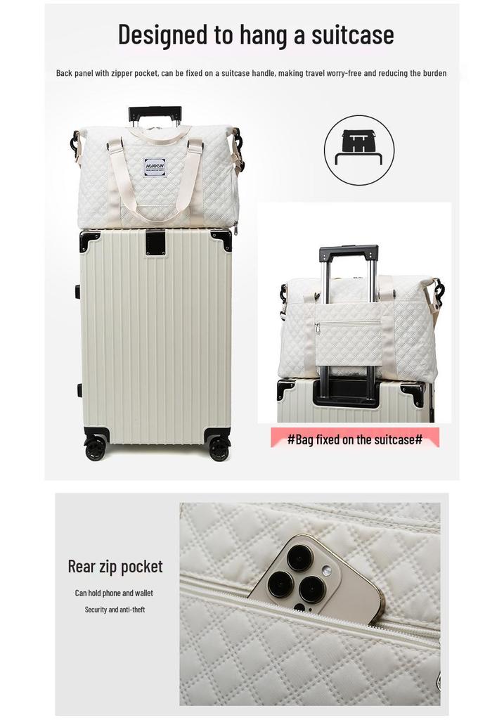 Large Capacity Waterproof Sports Travel Bag with Wet/Dry Separation & Custom Logo