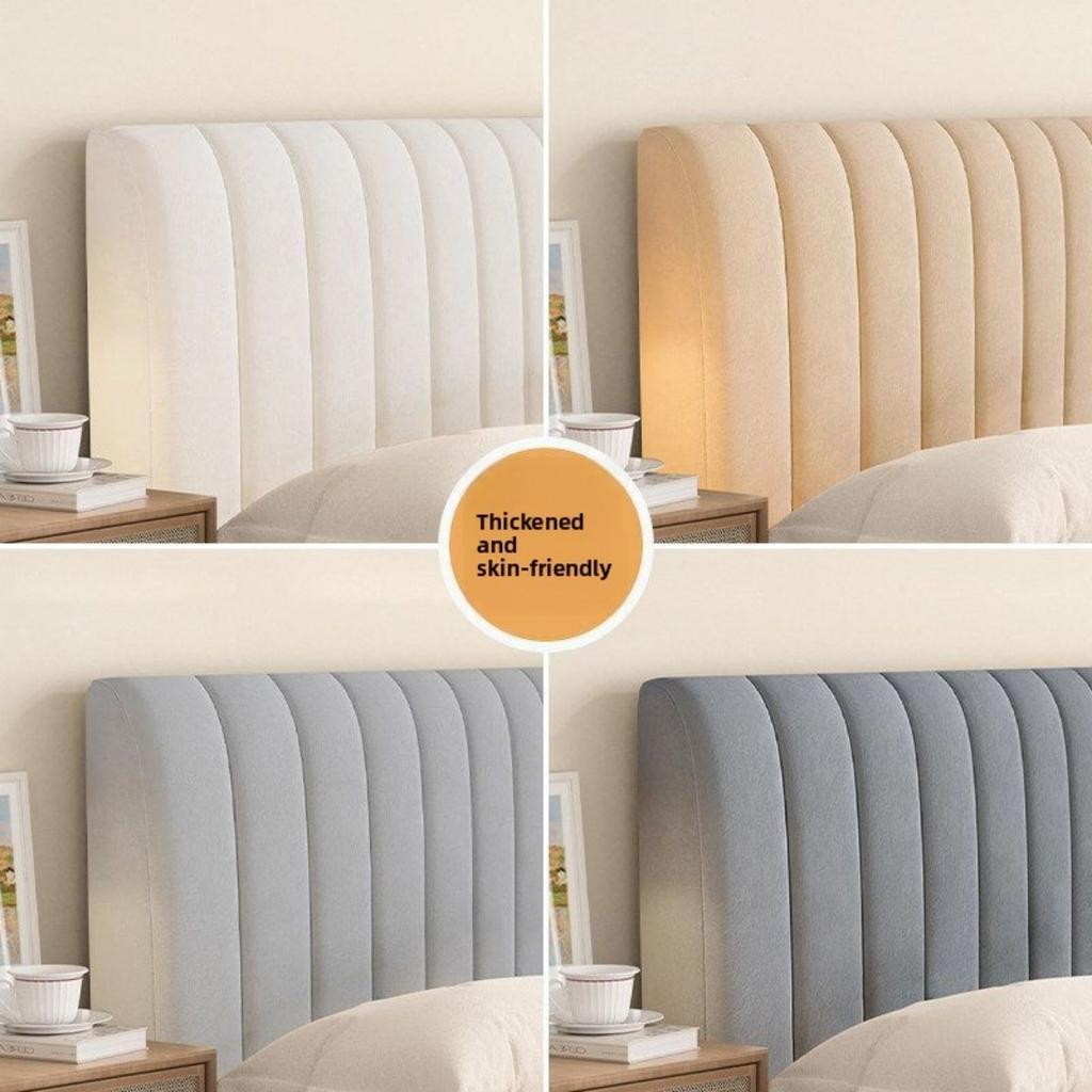 Husă Căpătâi Mărime Completă - Husă de Pat Groasă Matlasată, Rezistentă la Uzură și la Rupere, Material Pluș Moale, Lavabilă la Mașină - Tipuri de Pat Standard