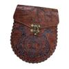 Leather Medieval Belt Pouch, Purse Handmade Style for Game Costume Halloween Knight