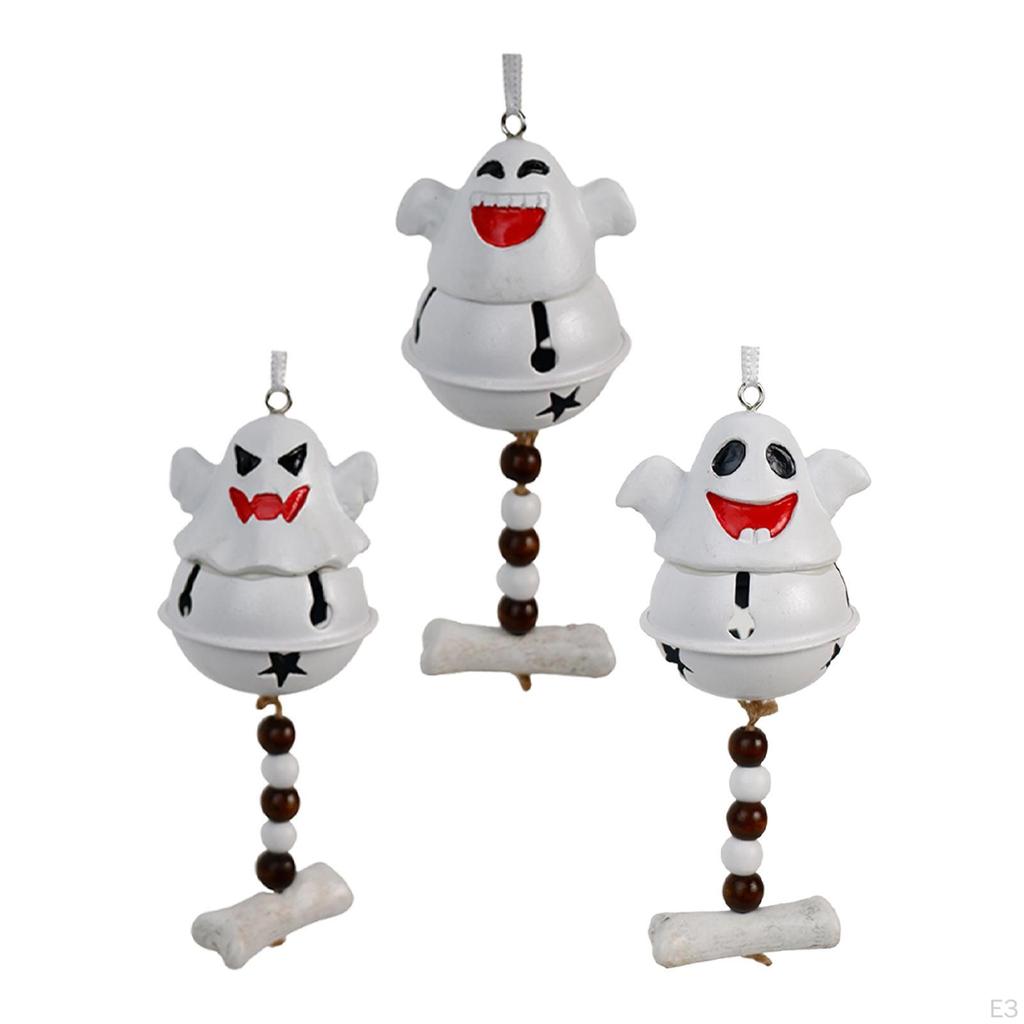 Bell Wind Chime Halloween Decoration Cute Windchime Pendant Hanging Ornament for Front