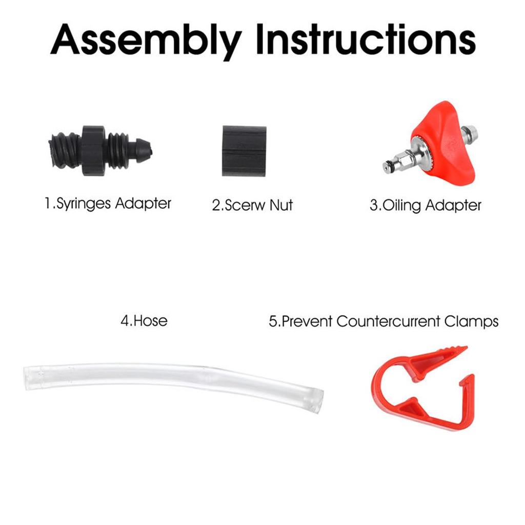 HOUSON Oil Bleeding Kit Tool, Oil Bleeder Set Hydraulic Disc
