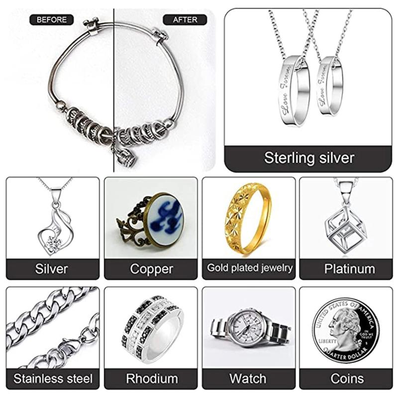 Double-sided Velvet Rubbing Silver Cloth Gold Silver Jewelry Bag Hardware Cleaning Cloth Lock Edge Rubbing Cloth