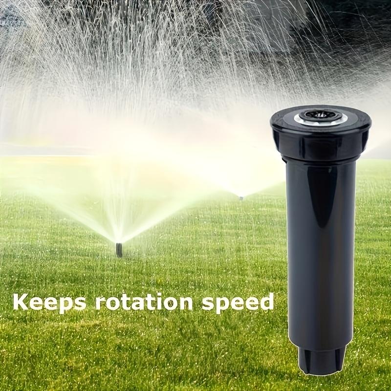 1 pz. Testa Sprinkler Pop-Up Retrattile Rotante a 360° Spruzzo ad Alta Pressione Plastica Resistente Strumento per l'Irrigazione del Prato Accessori da Giardino