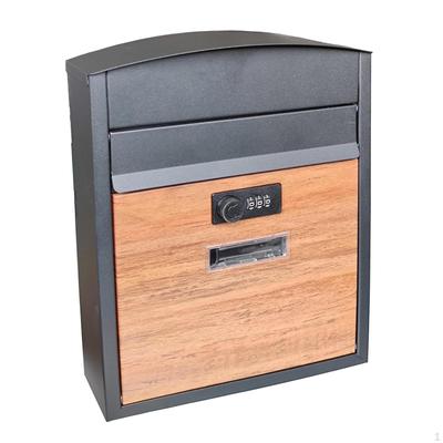 Mailbox Newspaper Holder Metal Weatherproof Gifts Decoration Letterbox Accessories for Front Door