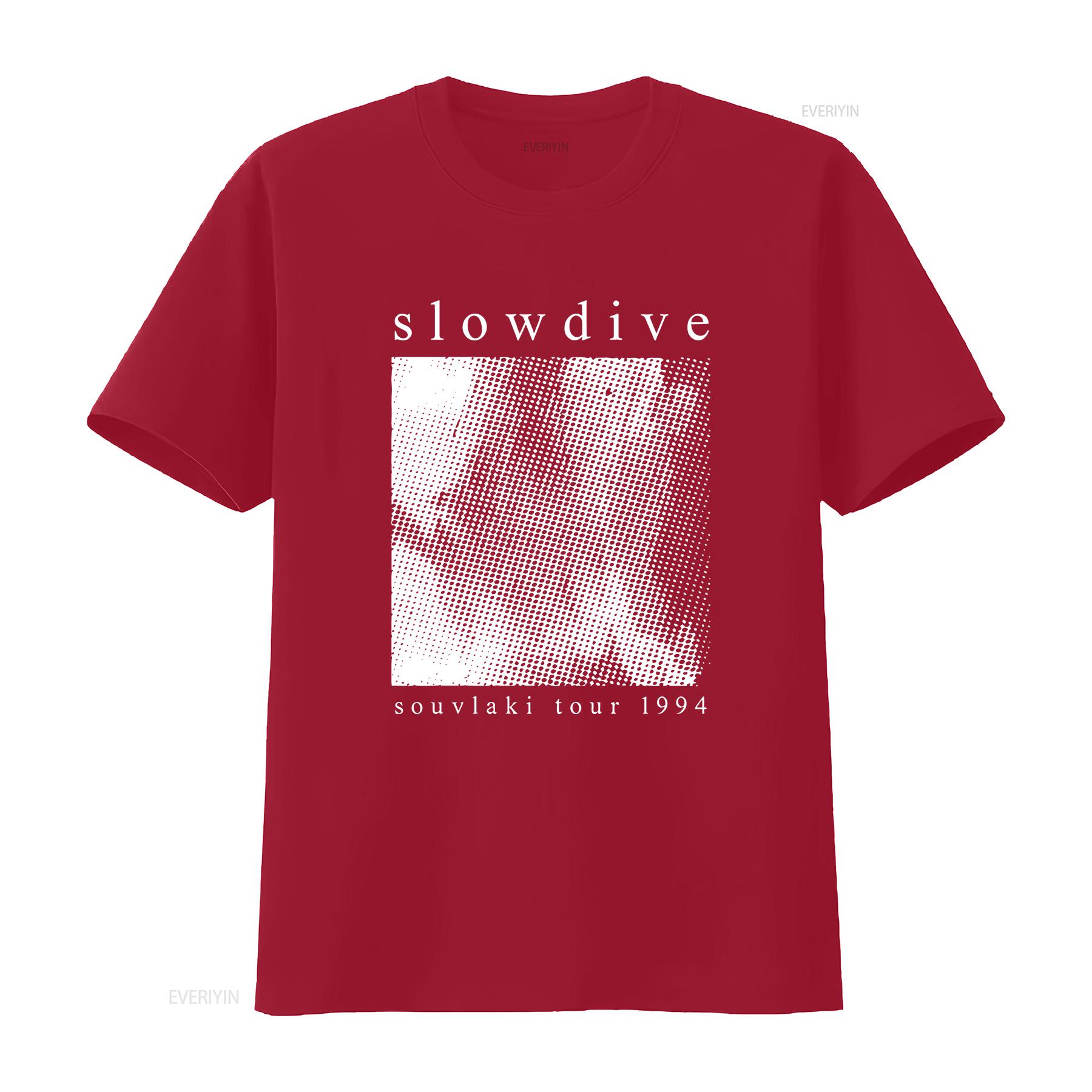 

Slowdive Tour 90s Classic Cotton White All Size T Shirt VC1576 vintage Washed fashion Casual Comfortable designer clothes S