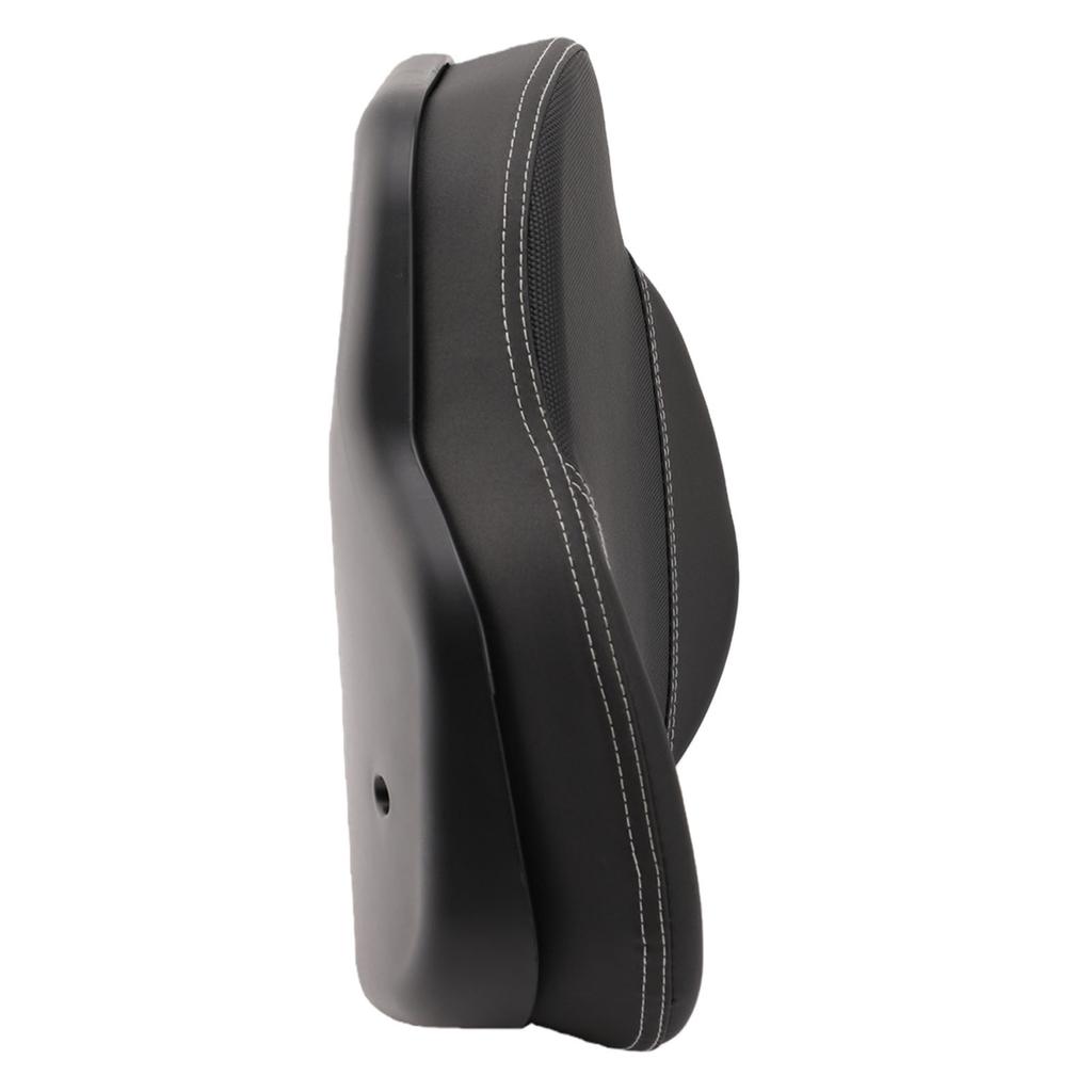 Motorcycle Rear Backrest Soft PU Leather Foam Universal Passenger Back Support Backrest for ATV Scooters Cruisers Mopeds