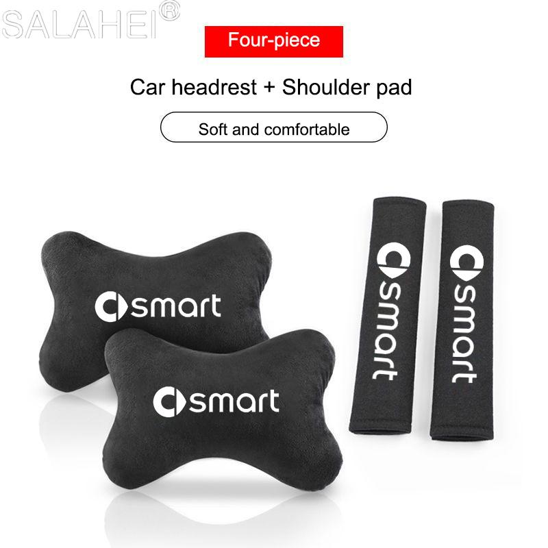 BTY4 For MERCEDES BENZ AMG W211 W204 W210 W203 CLA GLA Car Headrest Neck Pillow Comfortable Brace Head Support Neck Rest Accessories