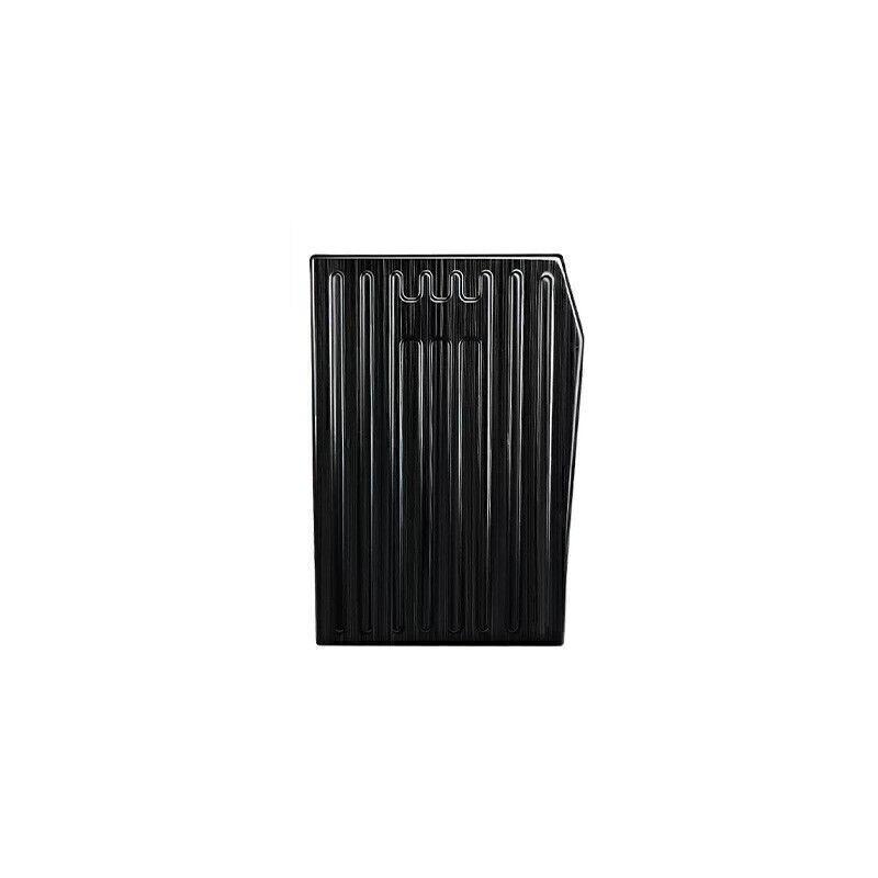 For Hyundai Tucson 2022-2024 Black Titanium Footrest Pad Pedal Cover Trim 1PCS