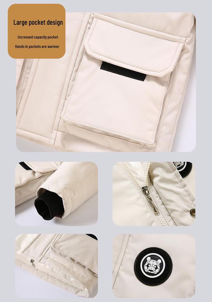 Dicke Winterjacke für Babys (Jungen & Mädchen) (1-3 Jahre)