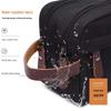 Men's Large Capacity Waterproof Toiletry Bag for Travel and Outdoor Use