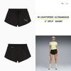 Women Lightspeed Ultraweave 2 Inch Split Shorts Black 528434 01