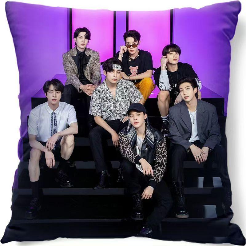 Подушка BTS Чонгук Подушка для комфорта K-pop Подушка для кровати BT21 35*35cm