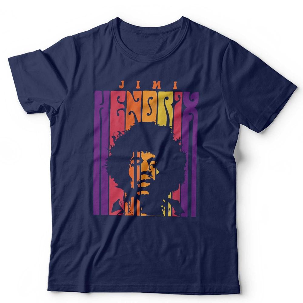 Jimi Hendrix Retro Tshirt Unisex Are You Experienced Guitar Legend Psychedelic S