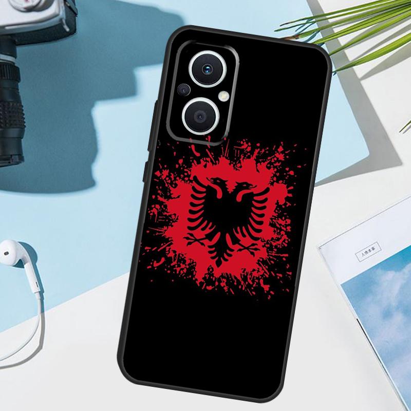 

Albania flag Cover For OPPO Reno 13 F 10 11 12 14 Pro 11F 12F 14F 7 8 Lite OPPO Find X9 X8 X5 X6 Pro Case OPPO Reno11 F