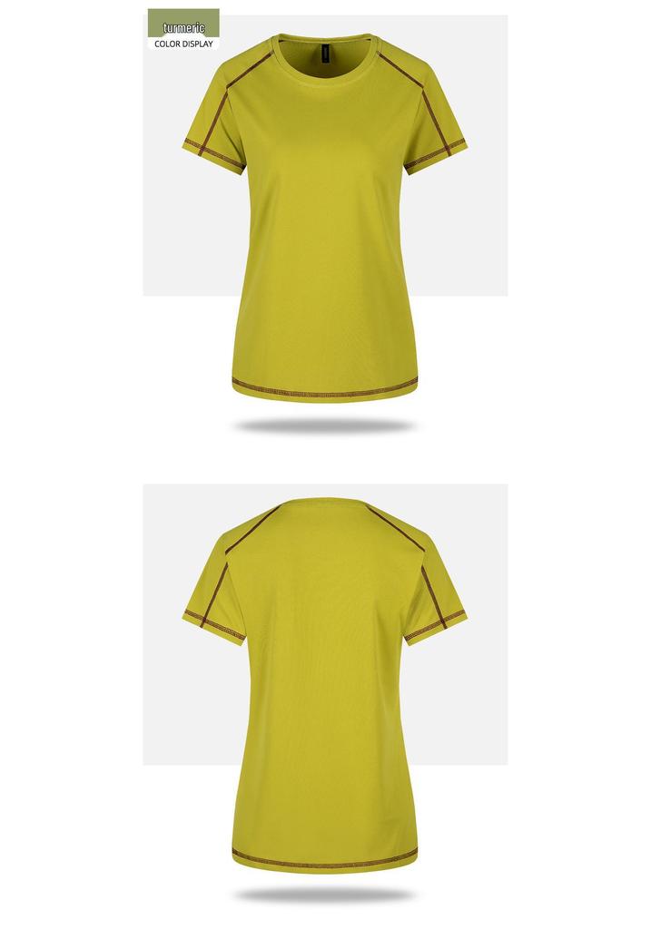 Women's Quick-Dry Breathable Running T-Shirt - Customizable Logo, Half Sleeve Summer Sports Top