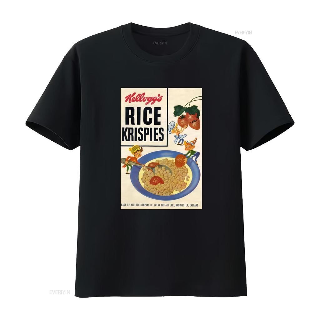 Rice Krispies T Shirt Vintage Style Funny with Snap Crackle Pop Retro Design for vintage Washed Stylish streetwear fashion