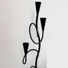 Metal Candle Holders European Luxury Candlestick Modern Restaurant Decor Candle Stick Holder Living Room Decoration Accessories