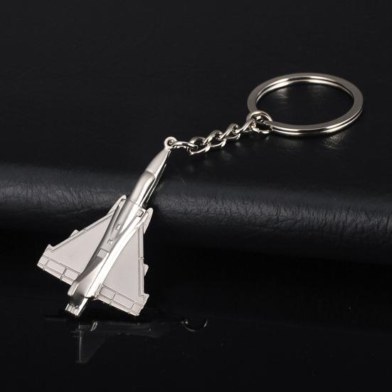 Regalo creativo degli accessori del portachiavi del supporto dell'anello dell'aeroplano del treno del modello creativo