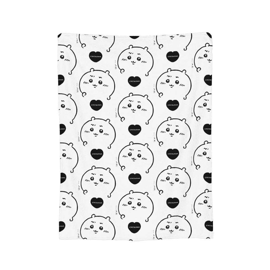 Chiikawas Heart Love Hachiware Usagi Blanket Fleece Spring Autumn Super Soft Throw Blanket for Sofa Bedroom Bedding Throws
