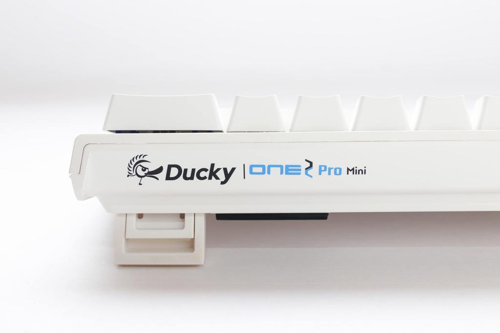 Ducky One 2 Mini Pro Pure White RGB LED PBT Mechanical Keyboard MX Gaming Official Japanese Distributor Warranty 60% Double-Shot (Cherry Brown)