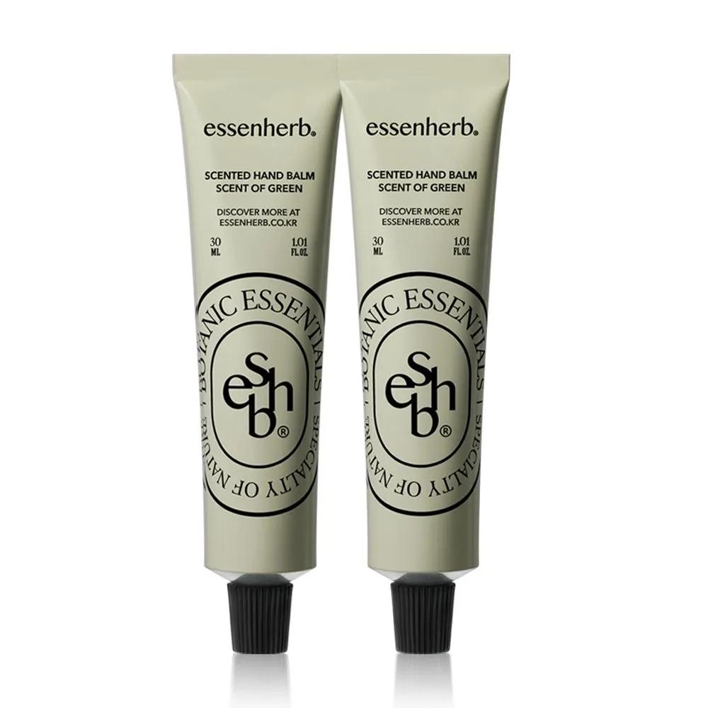 Essenherb Scented Hand Balm Scent of Green 30ml x 2