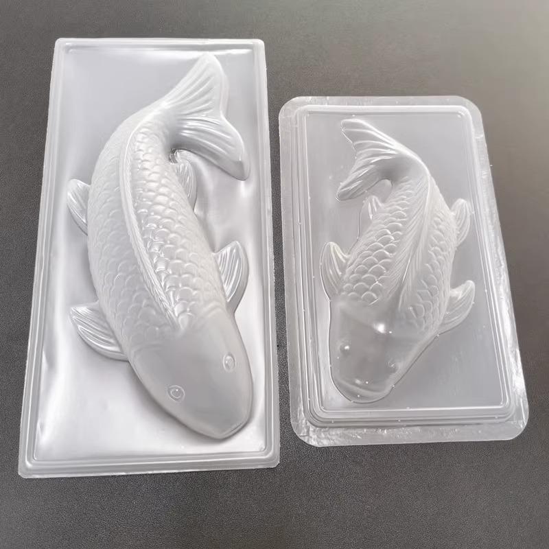 Fish-Shaped Plastic Mold for Rice, Cake, Jelly, Chocolate, and More
