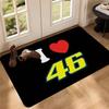 Motorcycle Racing 46 The Doctor Rectangle Carpet Colorful Sport Bike Fan Home Decor Mat Non Slip Floor Rug Entryway Doormat