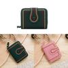 Pu Leather Short Wallet For Women With Card Holder And Coin Pocket For Daily Use