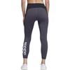 Adidas Womens Training Series Comfortable Casual Sports Long Pants Women Bottoms Black Gray FL2019