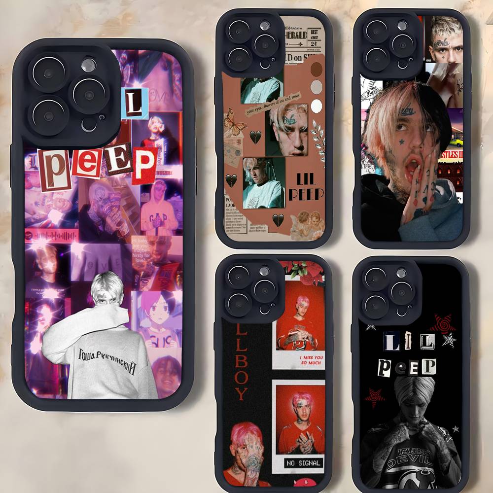 Lil Peep Hellboy Liebe Weiche Silikonhülle Für iphone 17 Air 16 15 14 13 12 11 Pro Max Plus Stoßfeste TPU Handyhülle