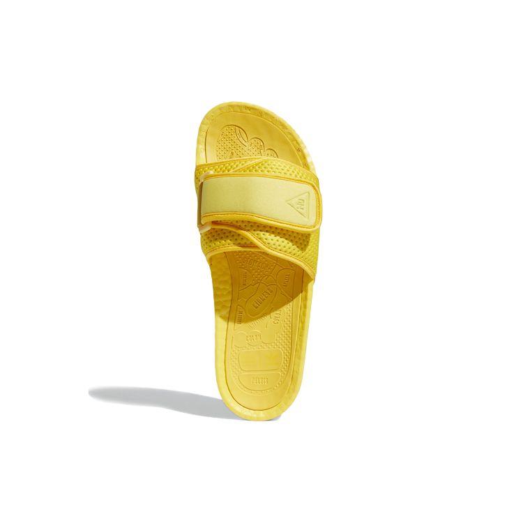 Pharrell x adidas žabky Hu Slides Bold Gold Unisex tenisky Žluté H04407